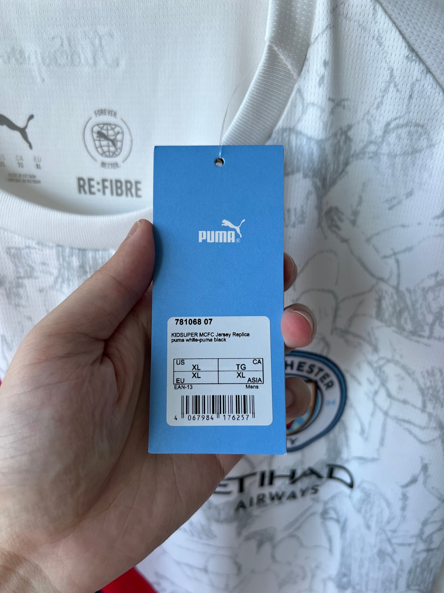 (XL) Manchester City 2025-26 KidSuper CWC Home Shirt (NEW)