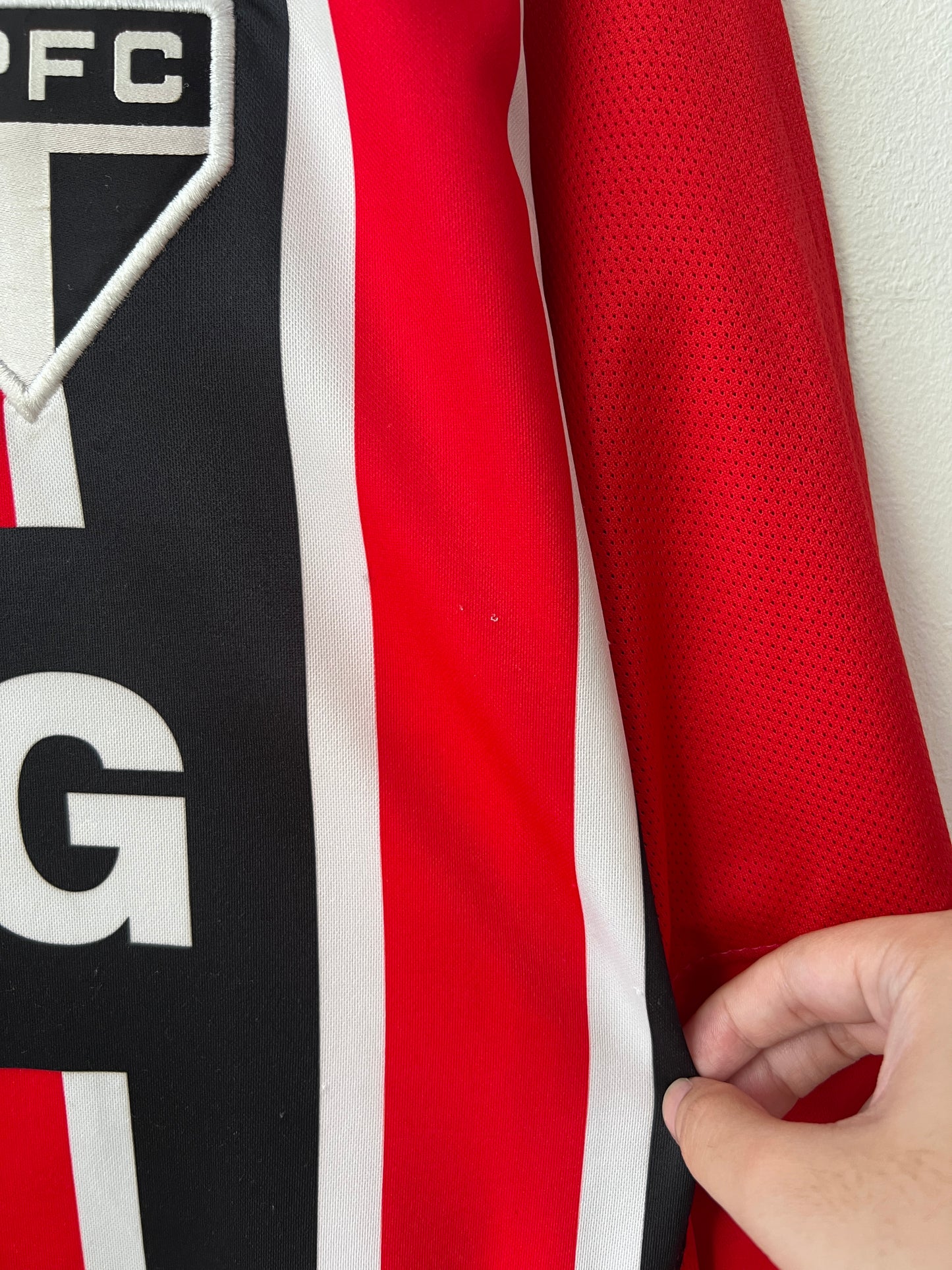 (L) Sao Paulo 2006-07 Away Long Sleeve Shirt #10