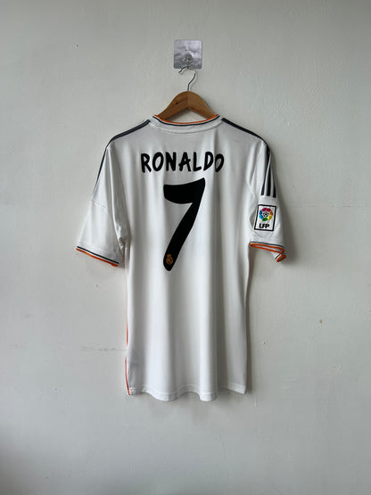 (M) Real Madrid 2013-14 Home Shirt Ronaldo #7