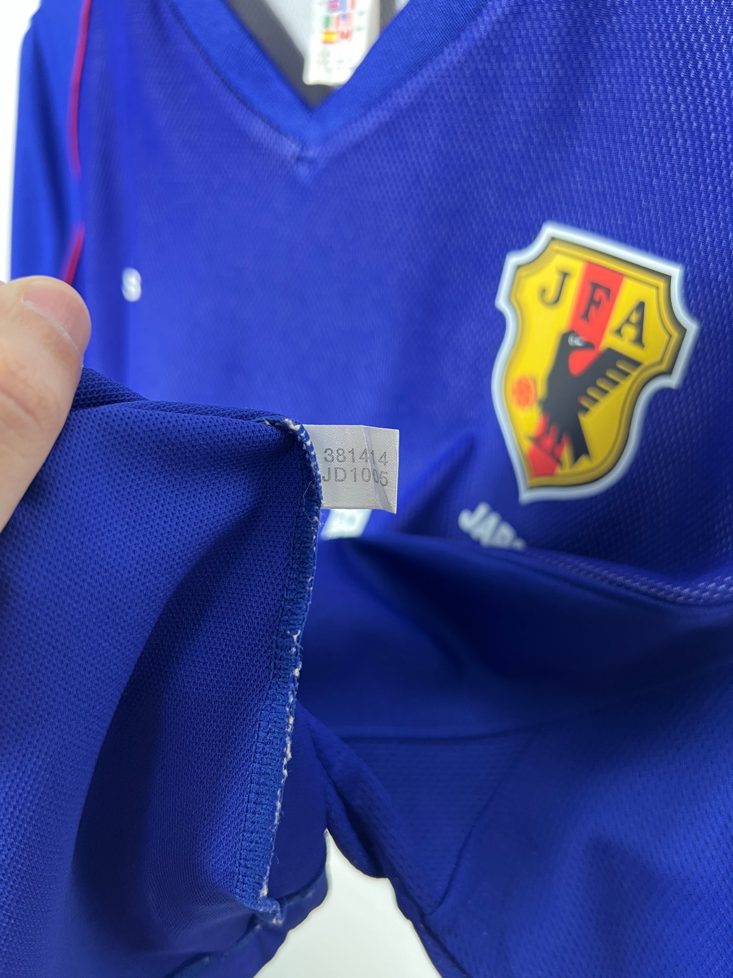 (M fits L) Japan 2002 Home Shirt Nakamura #10