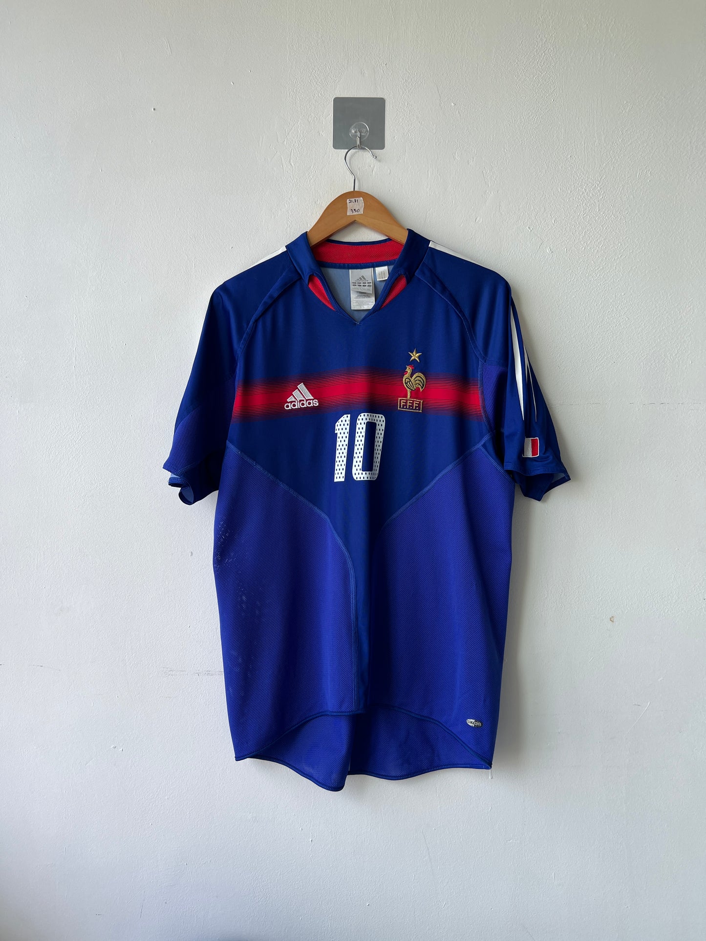 (M) France 2004-06 Home Shirt Zidane #10