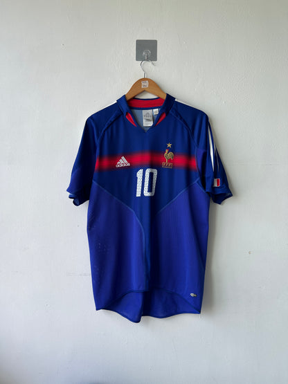 (M) France 2004-06 Home Shirt Zidane #10