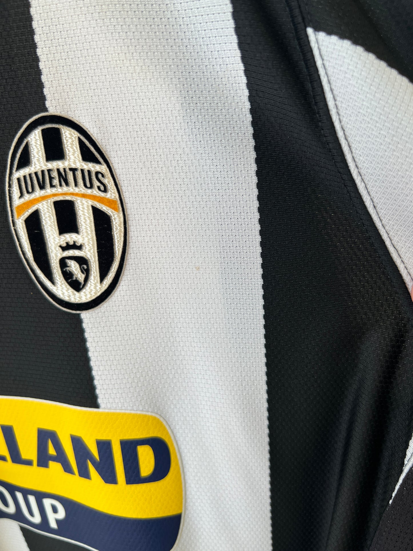 (L) Juventus 2007-08 Home Long Sleeve Shirt Del Piero #10