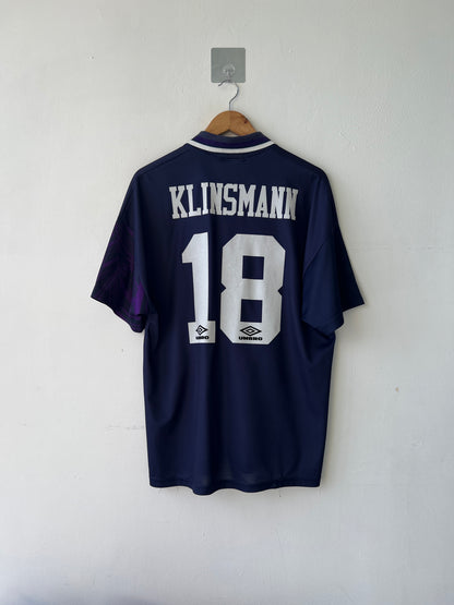 (L) Tottenham Spurs 1994-95 Away Klinsmann #18