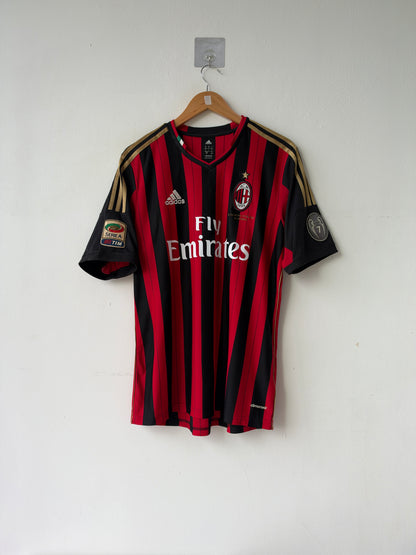 (L) AC Milan 2013-14 Home Shirt Kaka #22