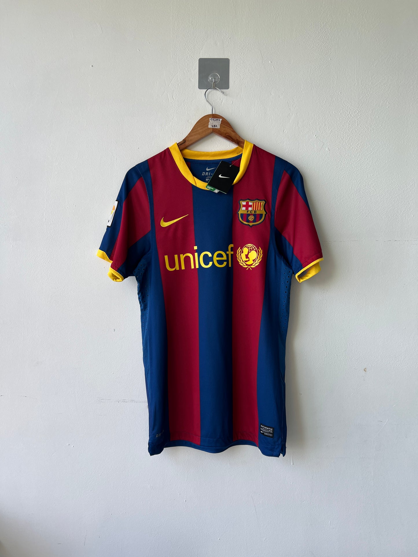 (S) Barcelona 2010-11 Home Player Issue Shirt Messi #10 (NEW)