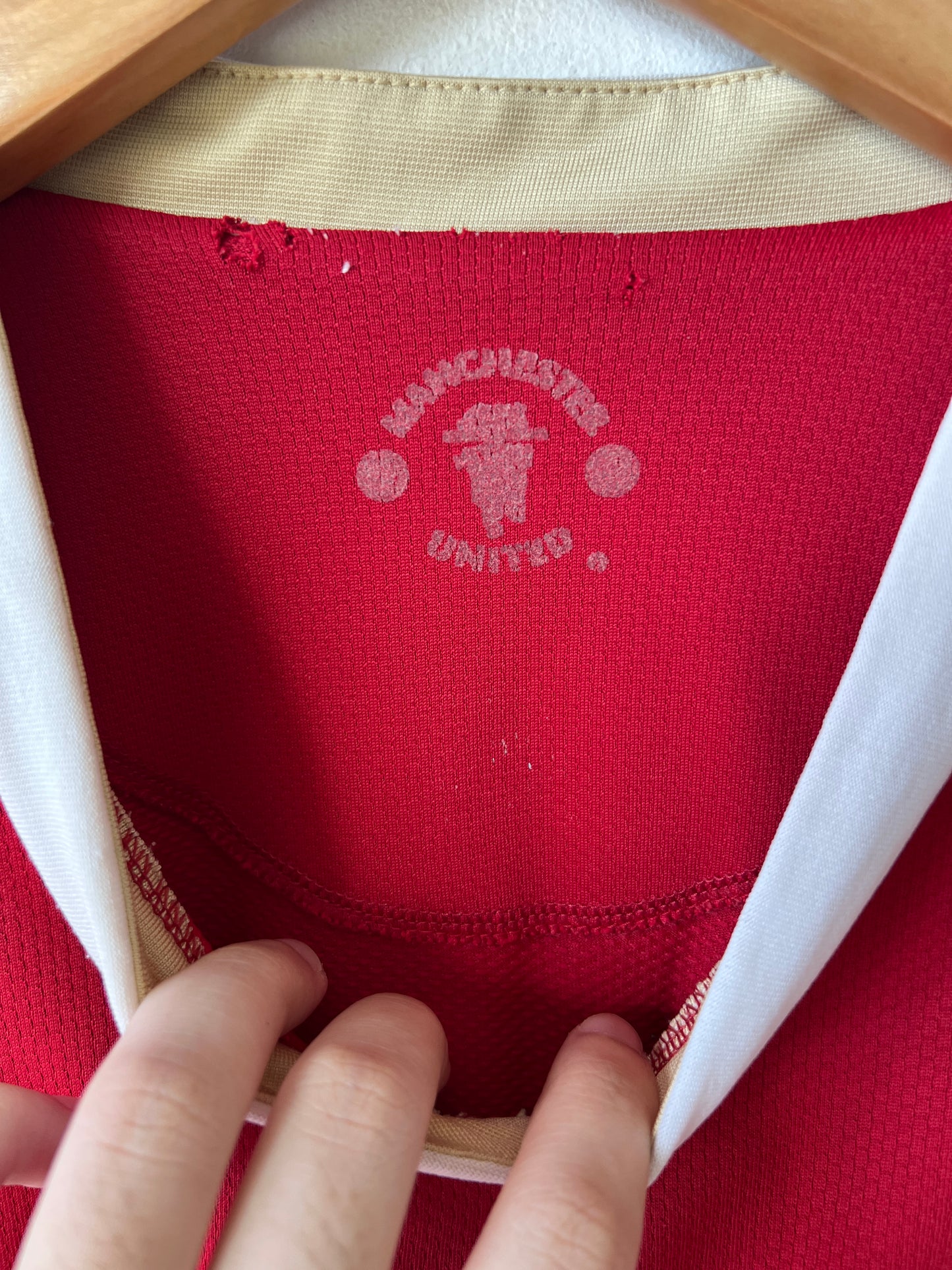 (L) Manchester United 2006-07 Home Shirt Ferdinand #5