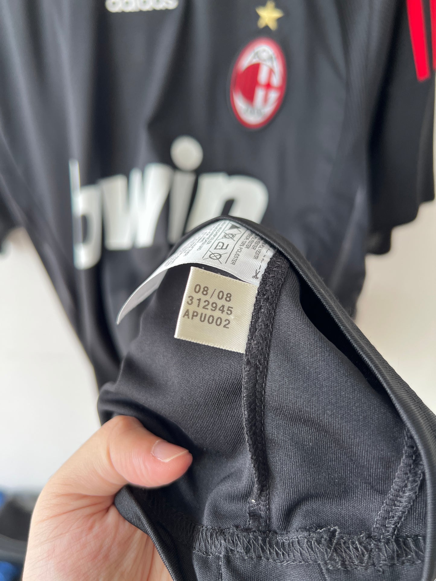 (L) AC Milan 2008-09 Away Shirt Inzaghi #9 (NEW)
