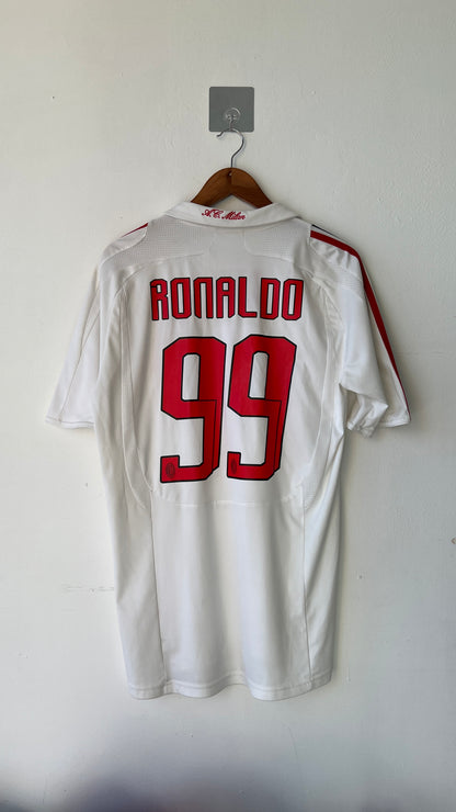 AC Milan 2007-08 Away Shirt Ronaldo #99 (M)