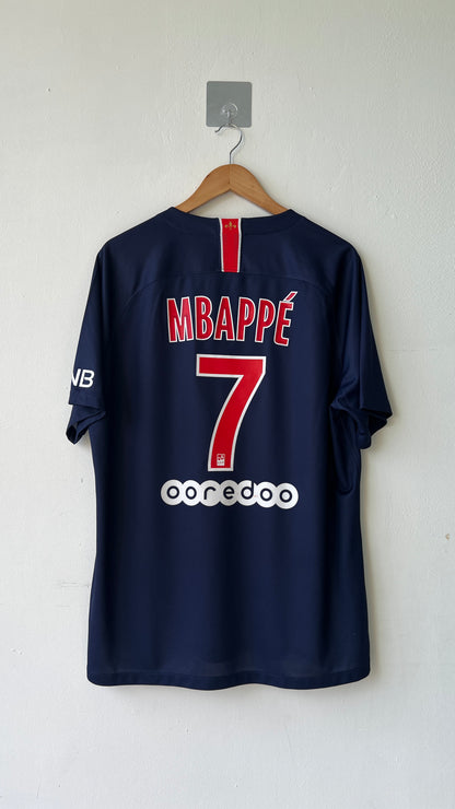 PSG 2018-19 Home Shirt Mbappe #7 (XL)