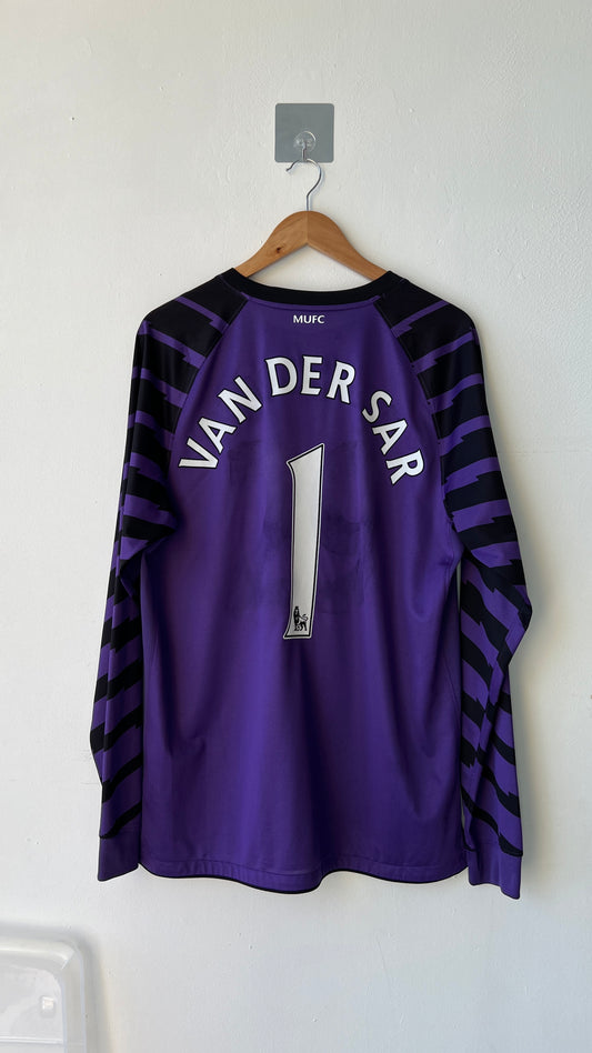 Manchester United 2010-11 Goalkeeper Shirt Van Der Saar #1 (L)