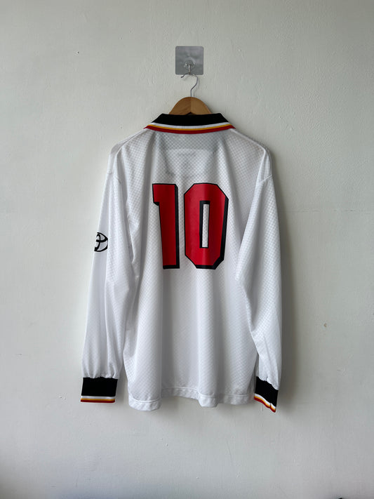 (L/XL) Nagoya Grampus 1998-99 Away Long Sleeve Shirt Stojkovic #10