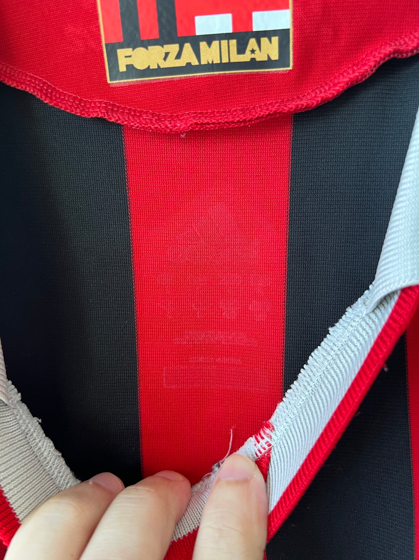 (L) AC Milan 2009-10 Home Shirt Maldini #3