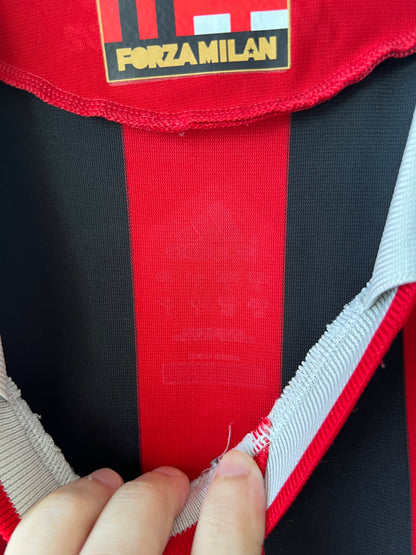 (L) AC Milan 2009-10 Home Shirt Maldini #3