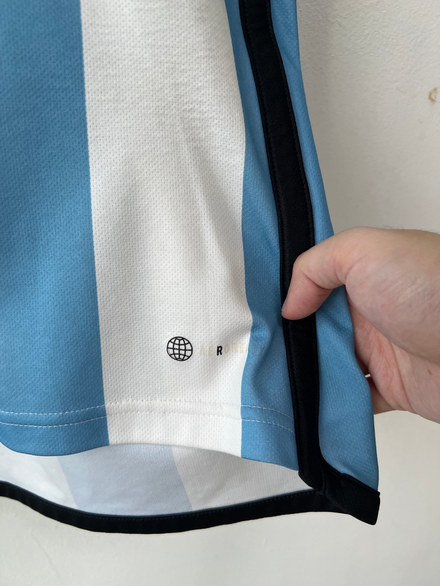 (L) Argentina 2022-23 Home Shirt Messi #10