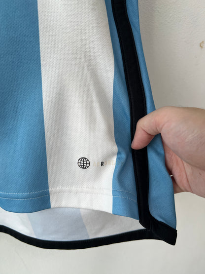(L) Argentina 2022-23 Home Shirt Messi #10