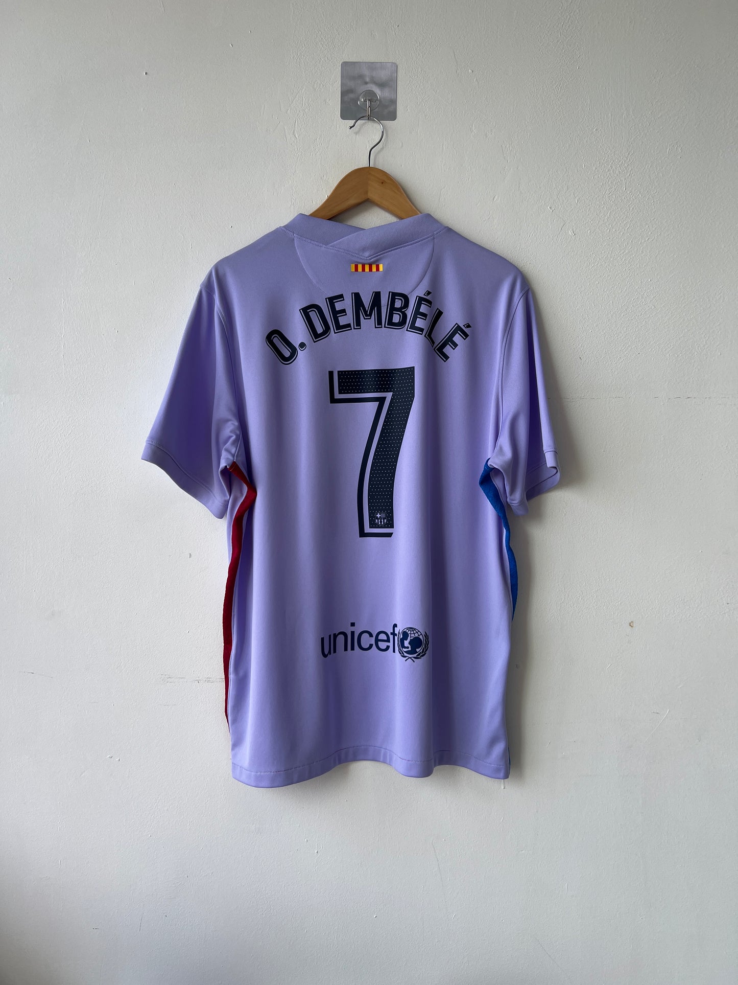 (XL) Barcelona 2021-22 Away Shirt O. Dembele #7