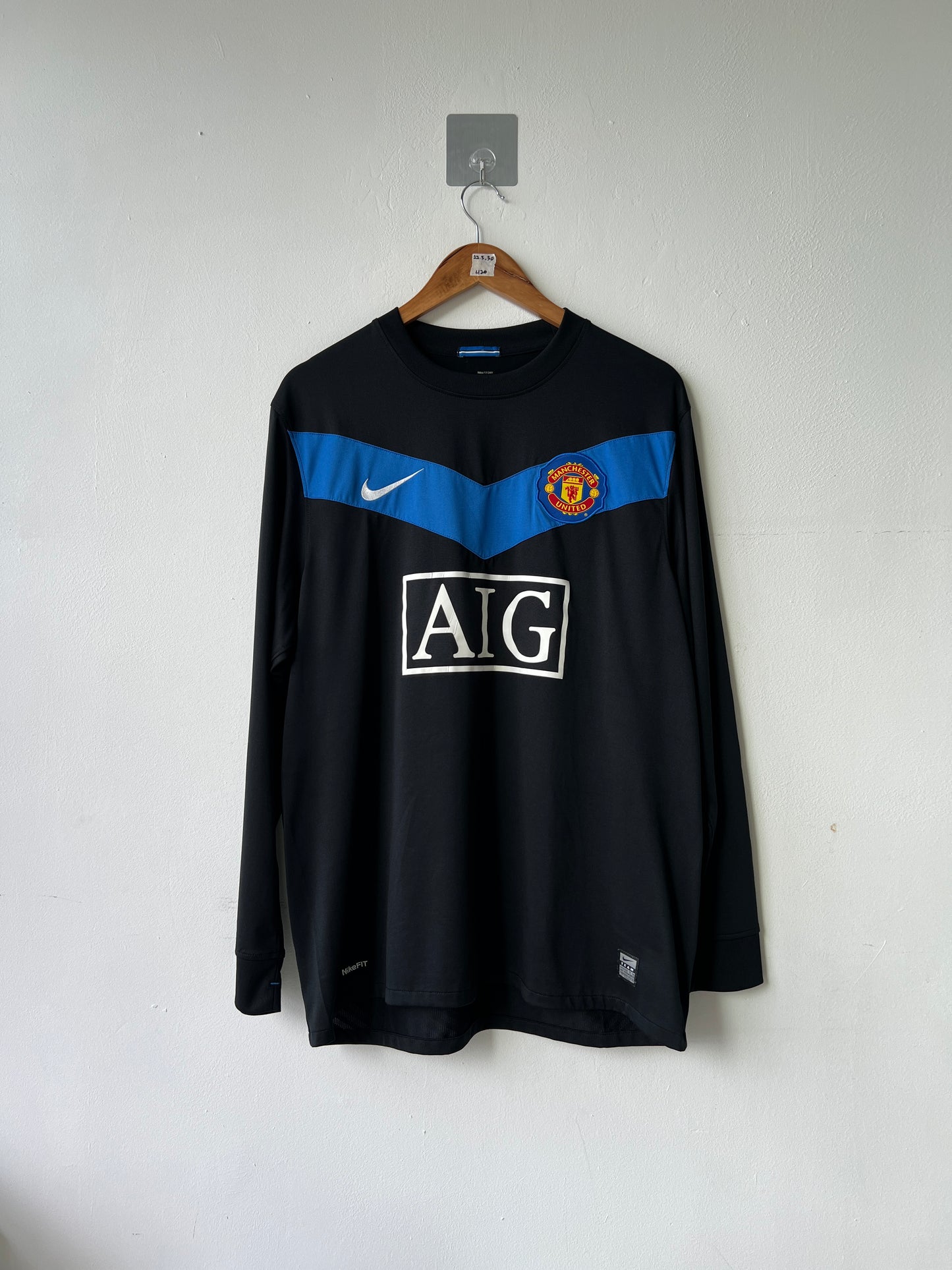 (L) Manchester United 2009-10 Away Long Sleeve Shirt Rooney #10