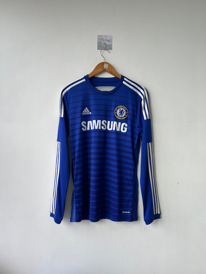 (M) Chelsea 2014-15 Home Long Sleeve Shirt M. Salah #17