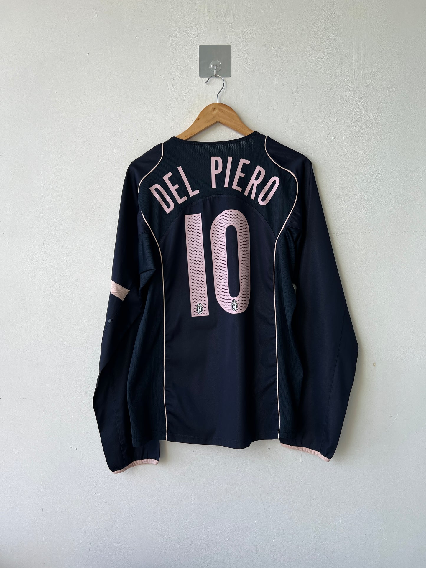 (L) Juventus 2004-05 Away Long Sleeve Shirt Del Piero #10