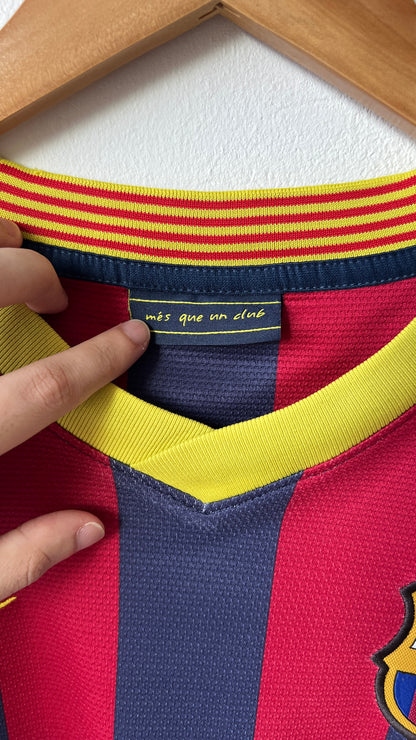 Barcelona 2013-14 Home Shirt Messi #10 (XL)