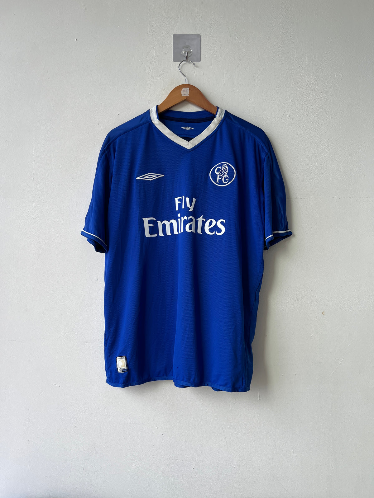 (L) Chelsea 2003-05 Home Shirt Drogba #15 (Reversible)