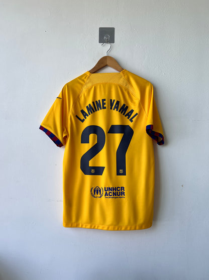 (L) Barcelona 2022-24 Fourth Shirt Lamine Yamal #27