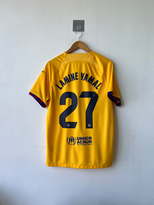 (L) Barcelona 2022-24 Fourth Shirt Lamine Yamal #27