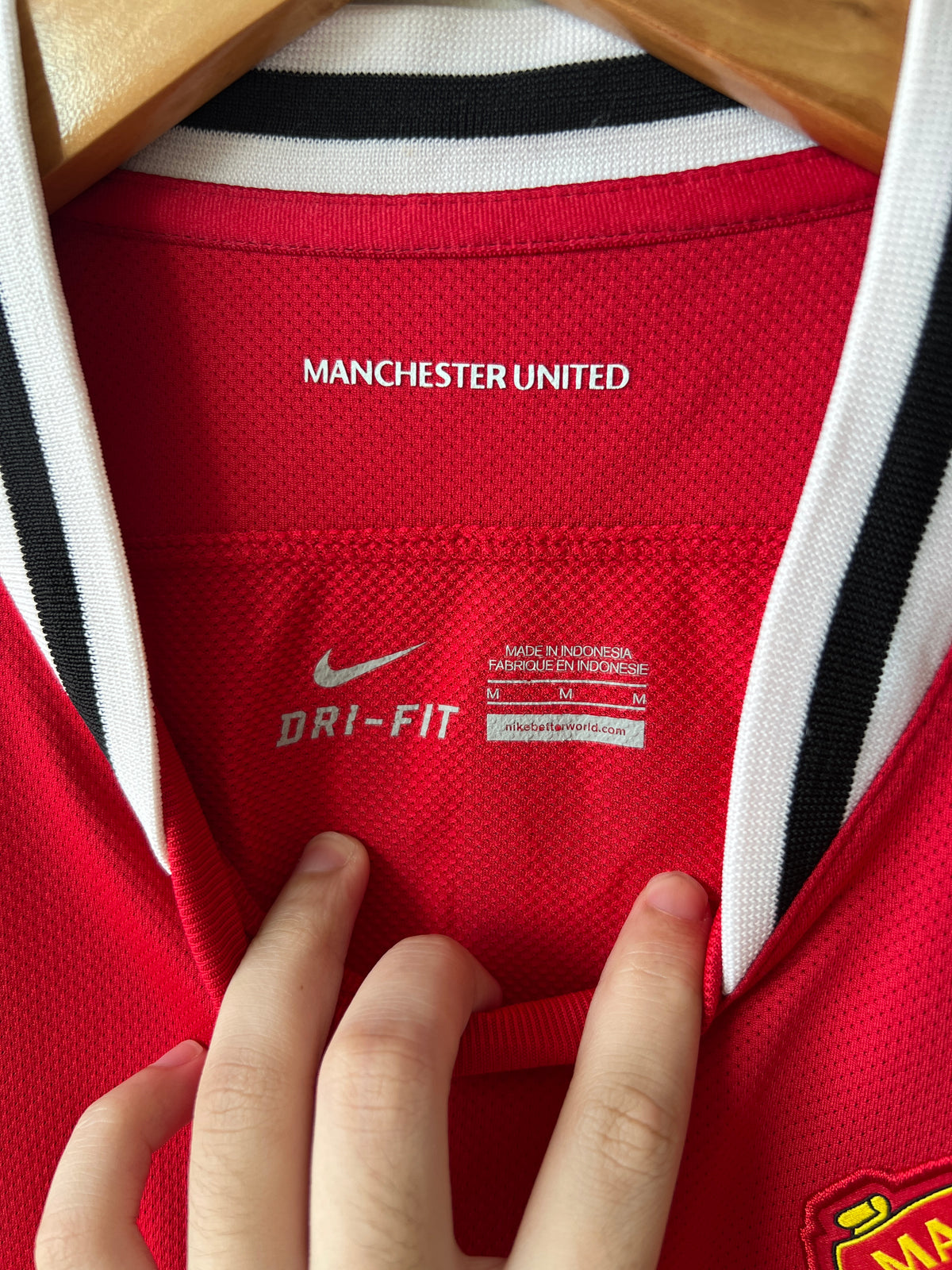 (M) Manchester United 2011-12 Home Shirt Champions #19