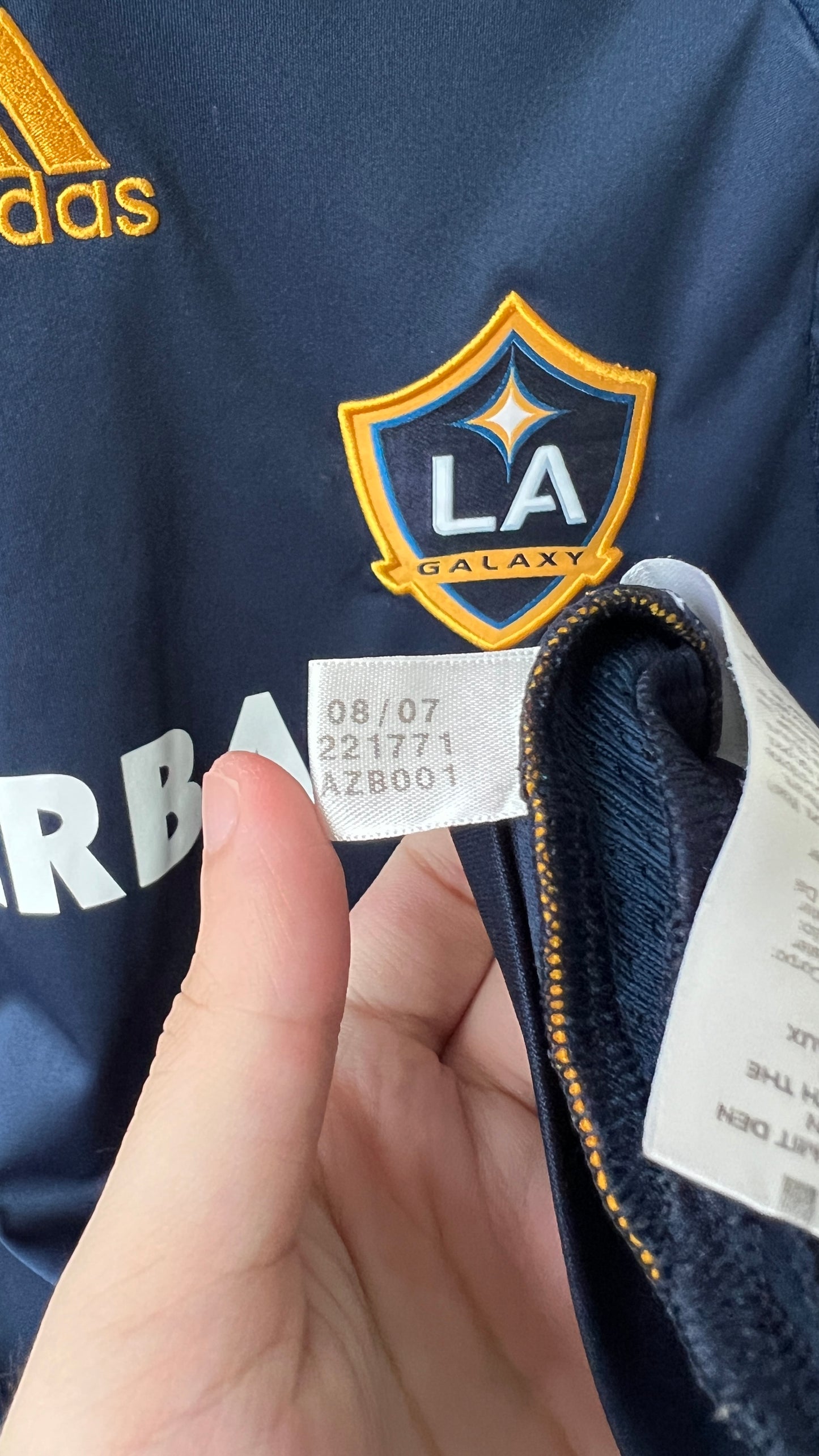 LA Galaxy 2006-08 Away Shirt Beckham #23 (L)