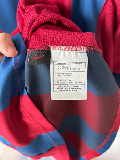 (XXL) Barcelona 2004-05 Home Shirt Ronaldinho #10