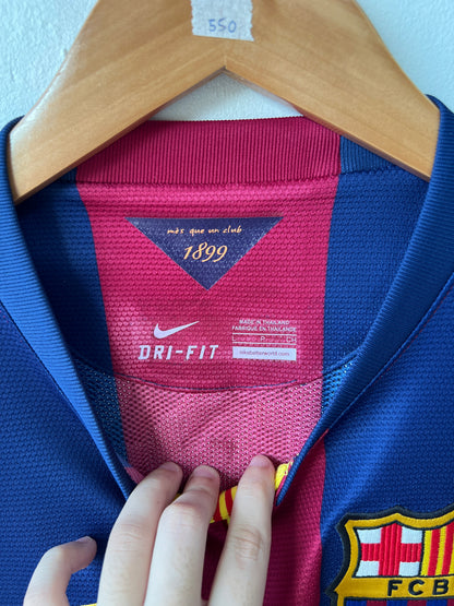 (L) Barcelona 2014-15 Home Player Version Shirt Messi #10