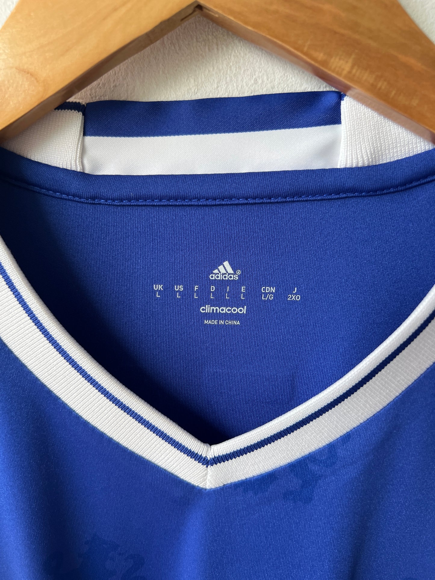 (L) Chelsea 2016-17 Home Long Sleeve Shirt Hazard #10