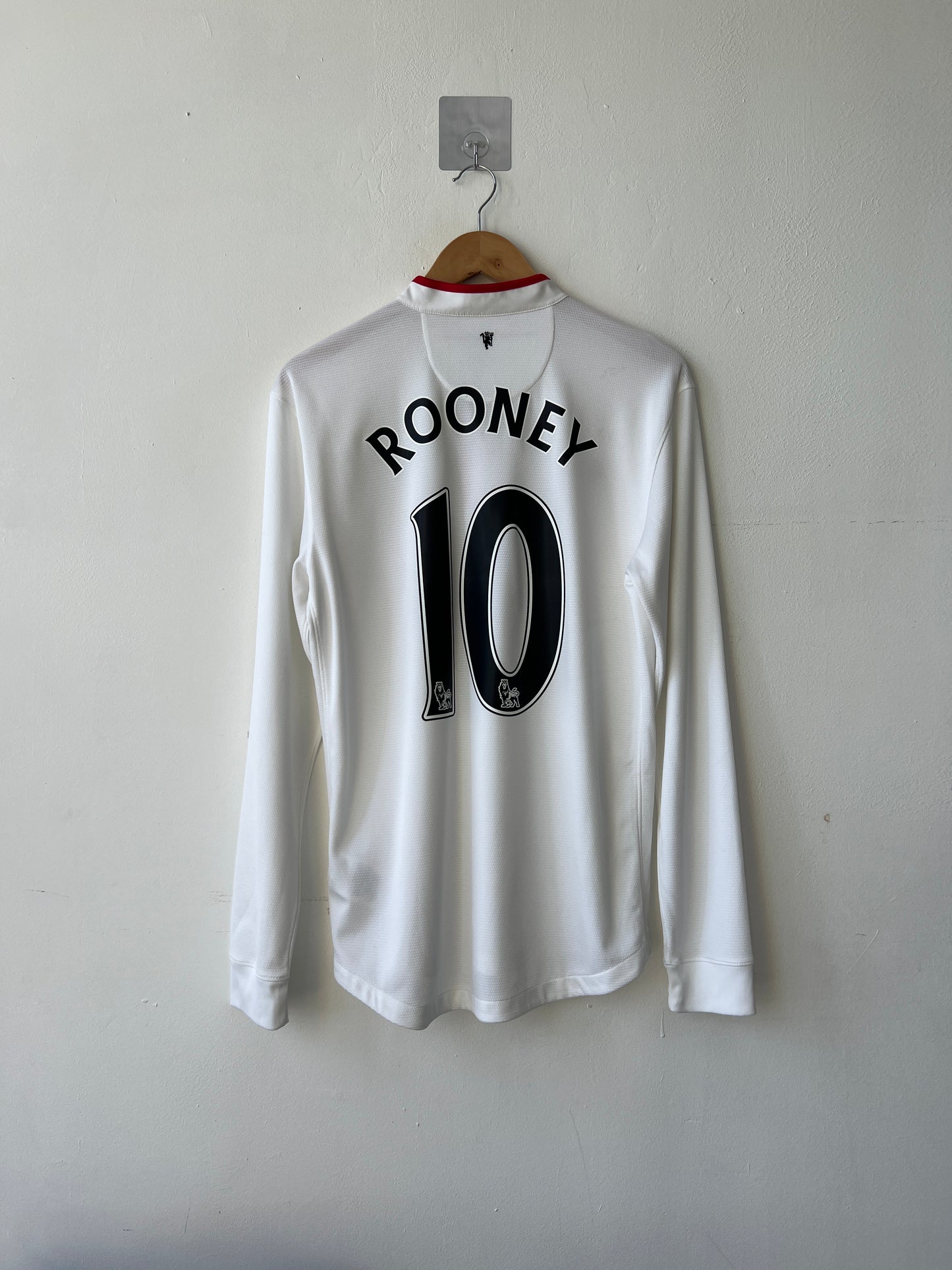 (M) Manchester United 2012-13 Away Long Sleeve Shirt Rooney #10