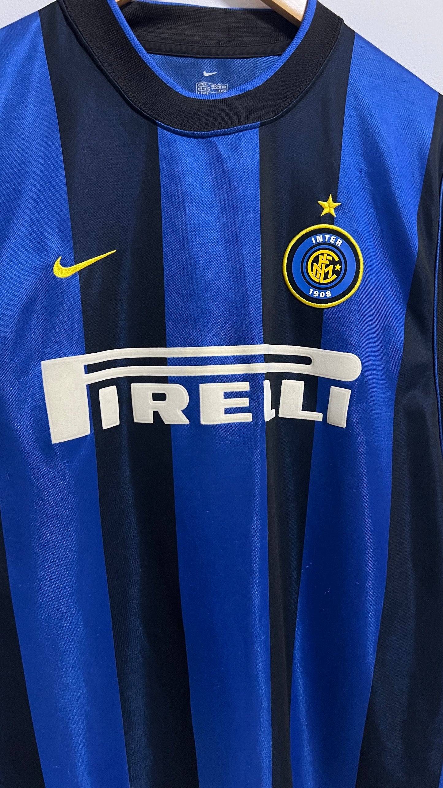Inter Milan 2000-01 Home Shirt Ronaldo #9 (XL)