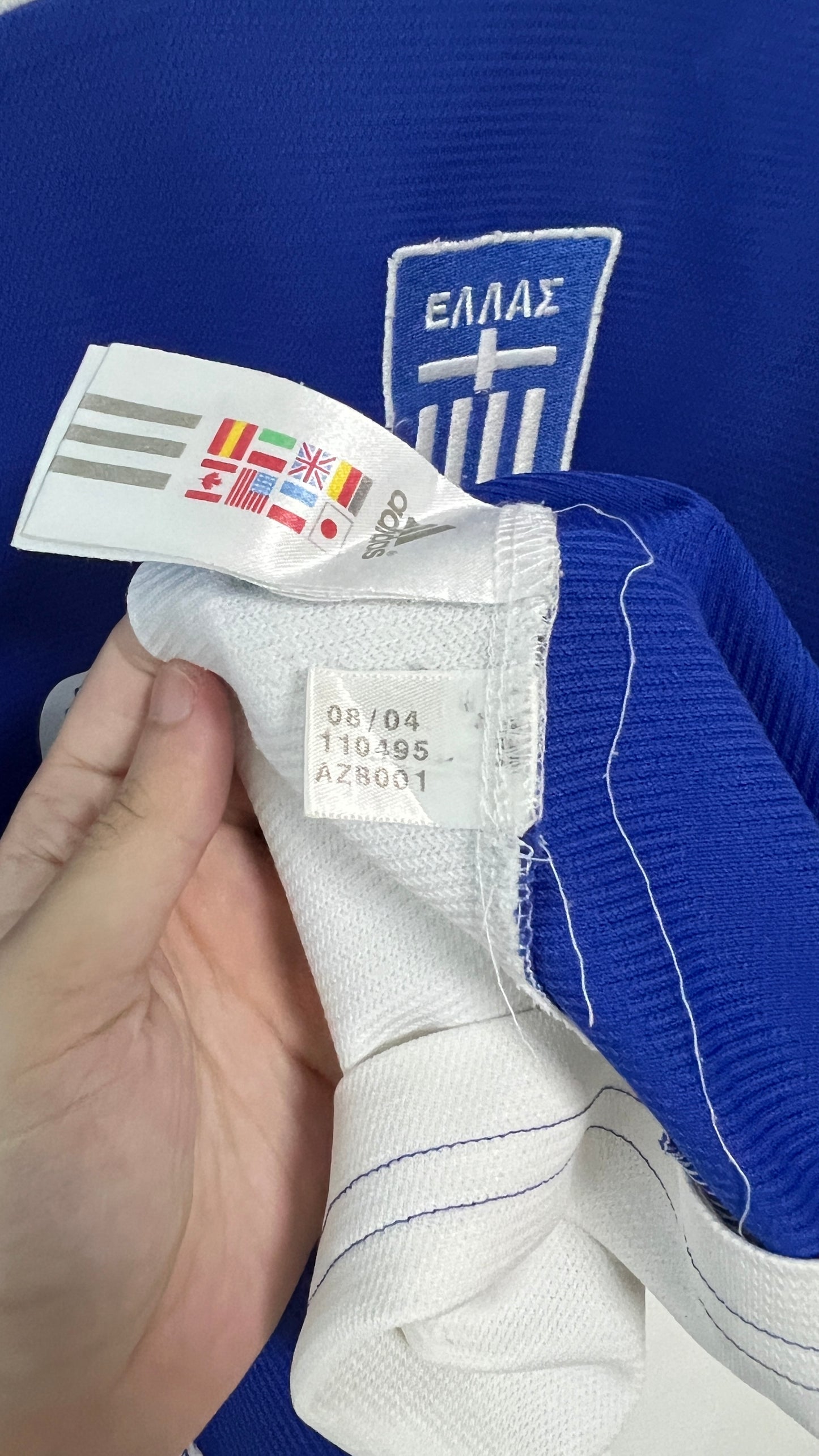 Greece 2004-06 Home Shirt Charisteas #9 (M)