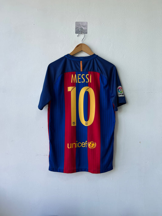 (M) Barcelona 2016-17 Home Shirt Messi #10