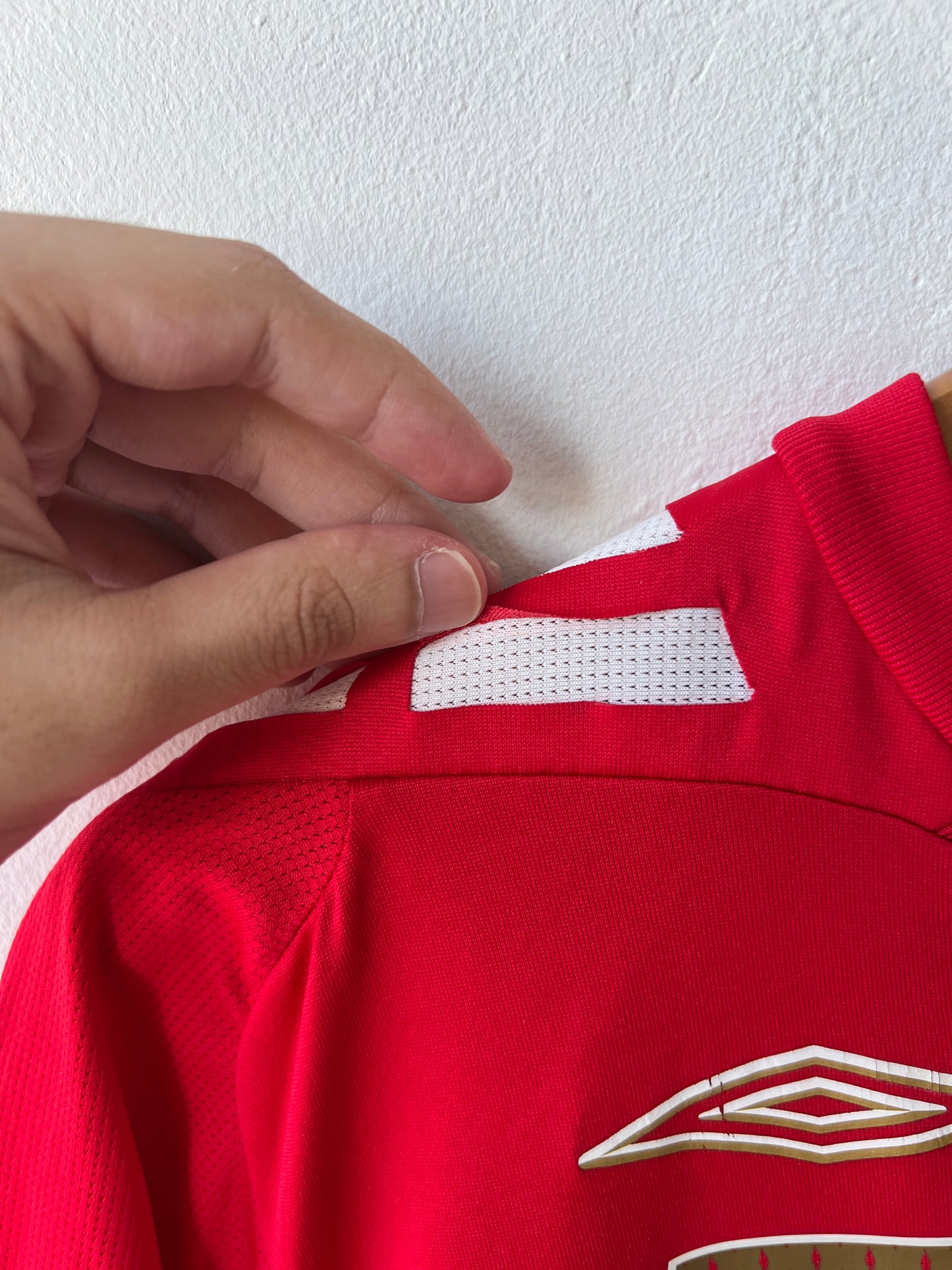 (L) England 2006-08 Away Long Sleeve Shirt Beckham #7