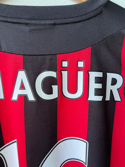 (XL) Manchester City 2011-12 Away Shirt Kun Aguero #16