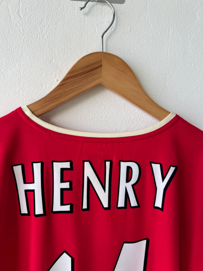 (L) Arsenal 2002-04 Home Shirt Henry #14