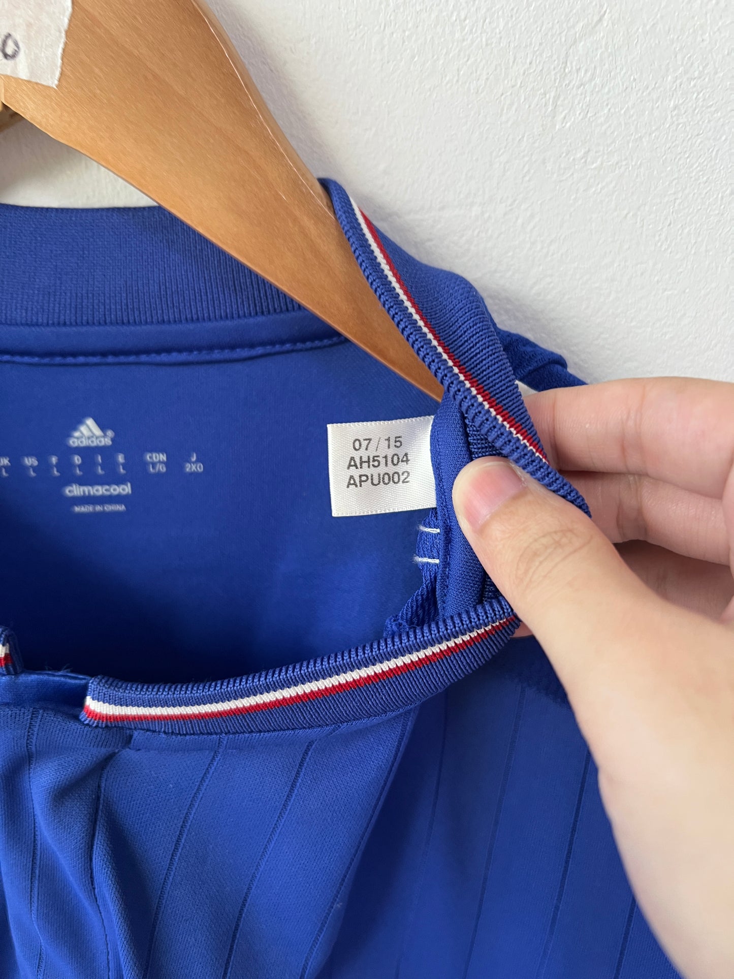 (L) Chelsea 2015-16 Home Shirt Hazard #10