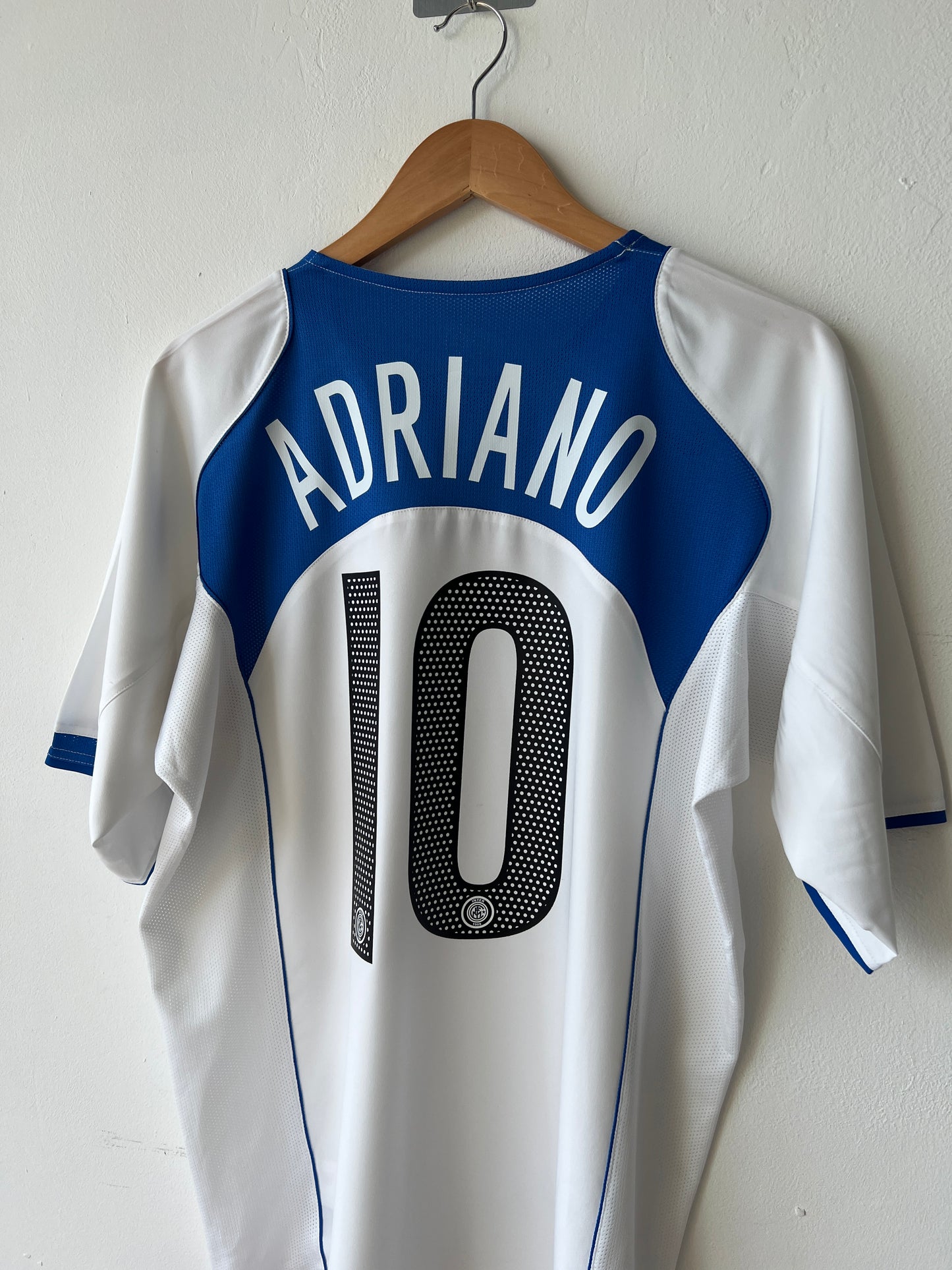 Inter Milan 2004-05 Away Shirt Adriano #10 (L)