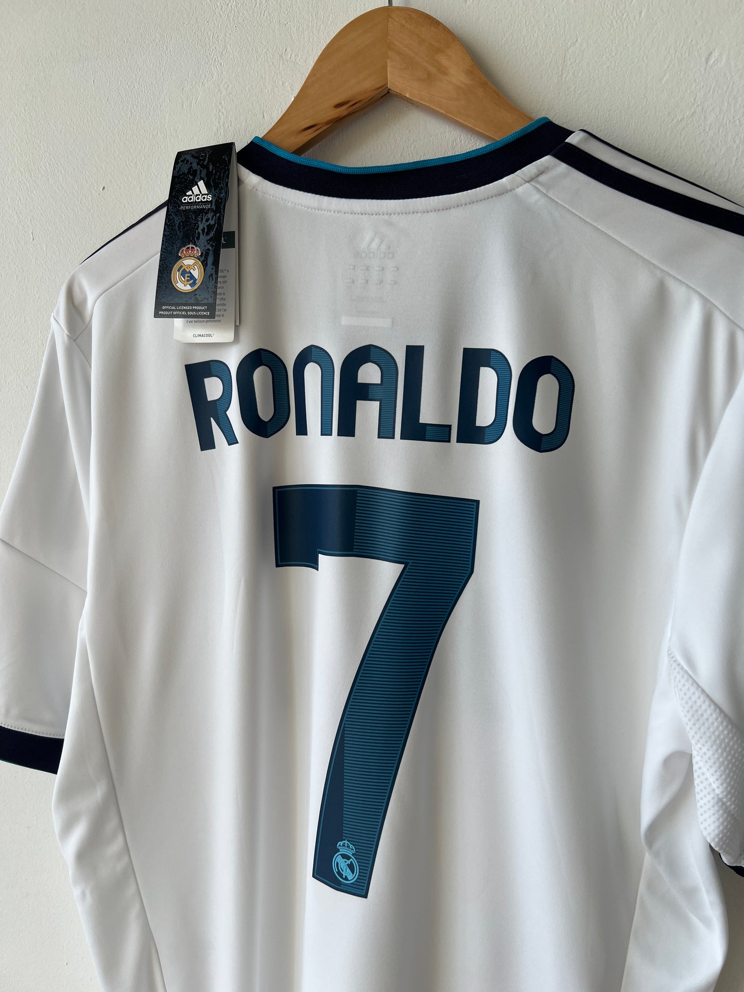 Real Madrid 2012-13 Home Shirt Ronaldo #7 (Brand New) (L)