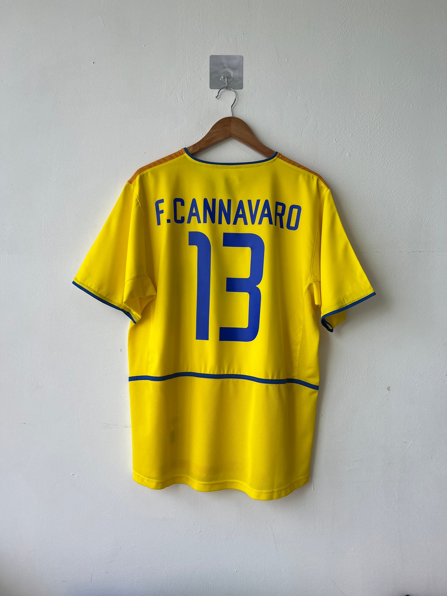 (L) Inter Milan 2002-03 Third Shirt F. Cannavaro #13