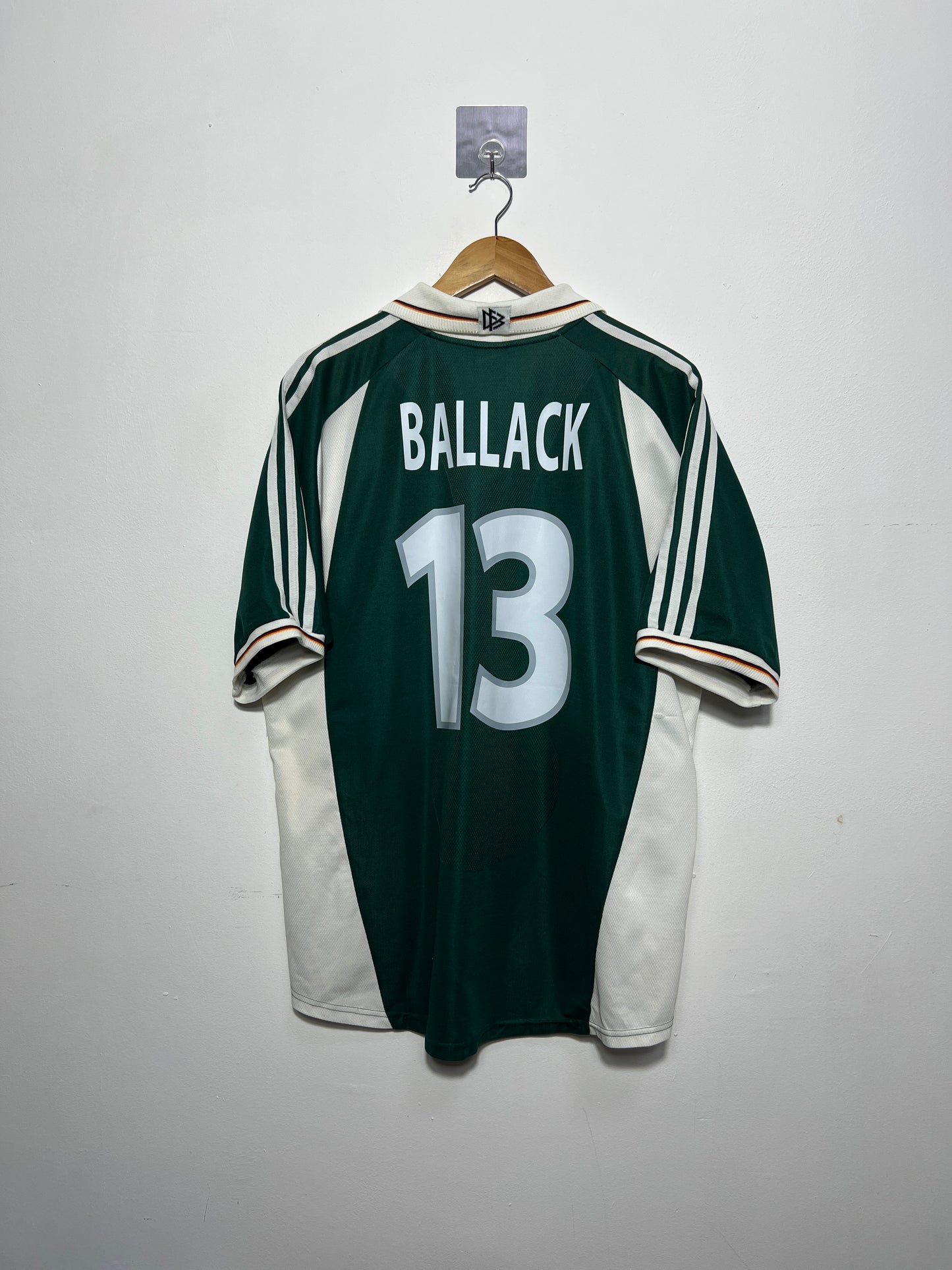 (L) Germany 2000-02 Away Shirt Ballack #13