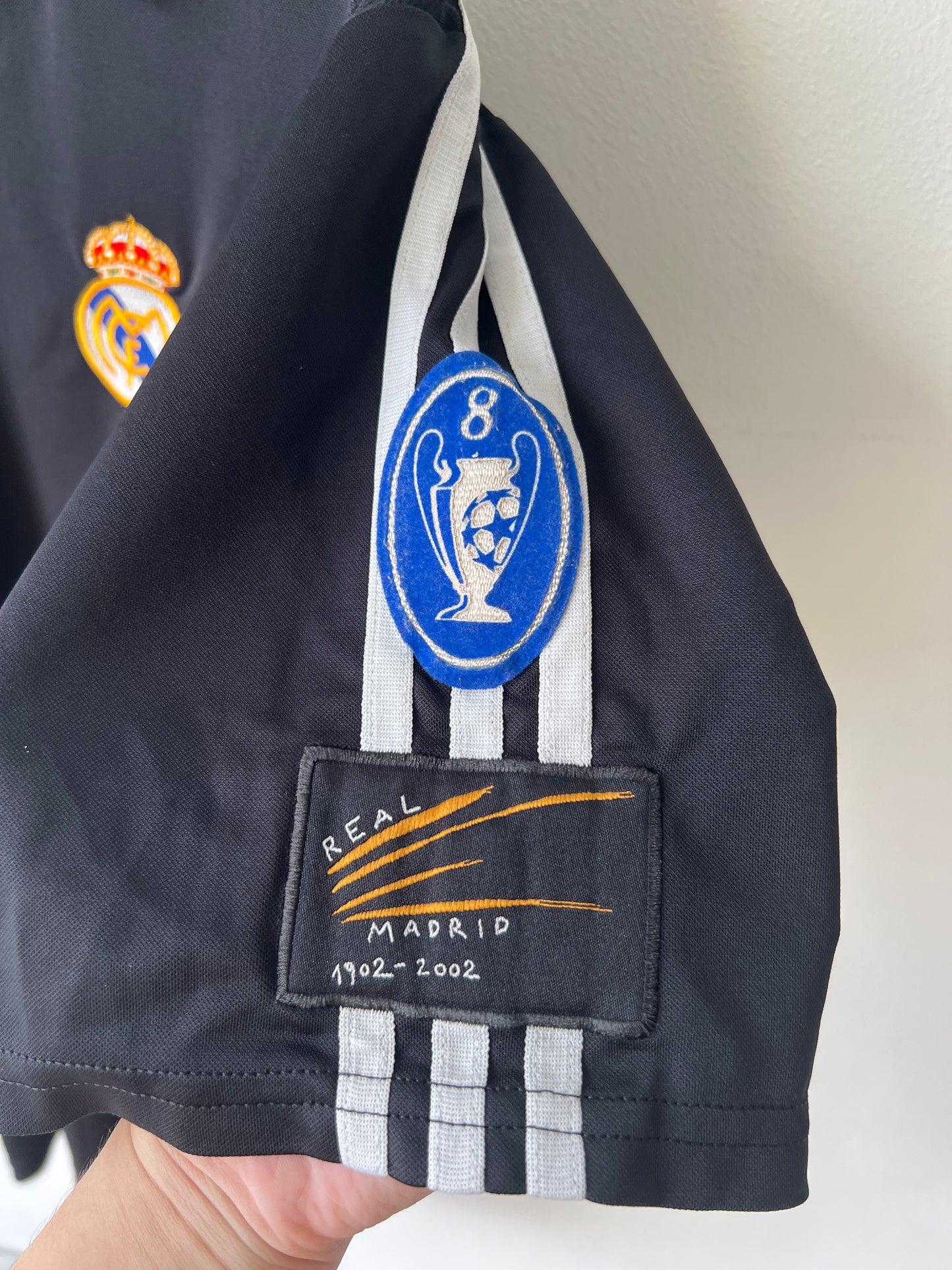 (L) Real Madrid 2002-03 CL Away Shirt Ronaldo #11
