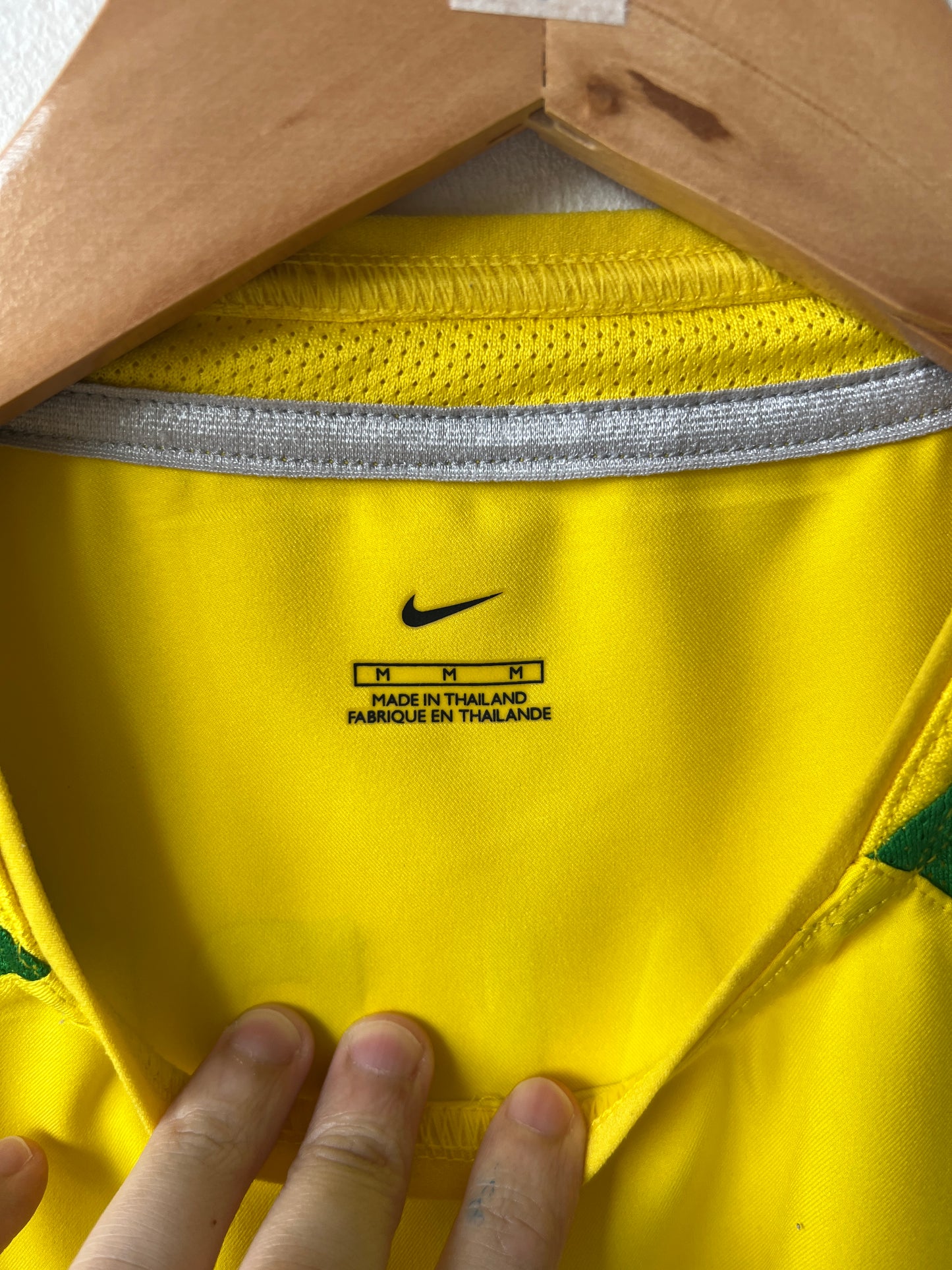 (M) Brazil 2002-04 Home Shirt Ronaldinho #11