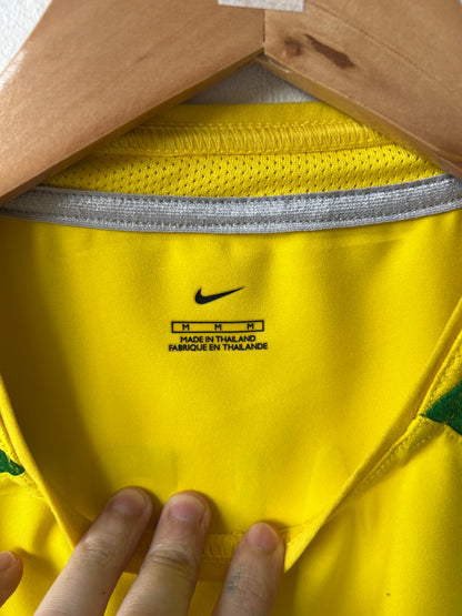 (M) Brazil 2002-04 Home Shirt Ronaldinho #11