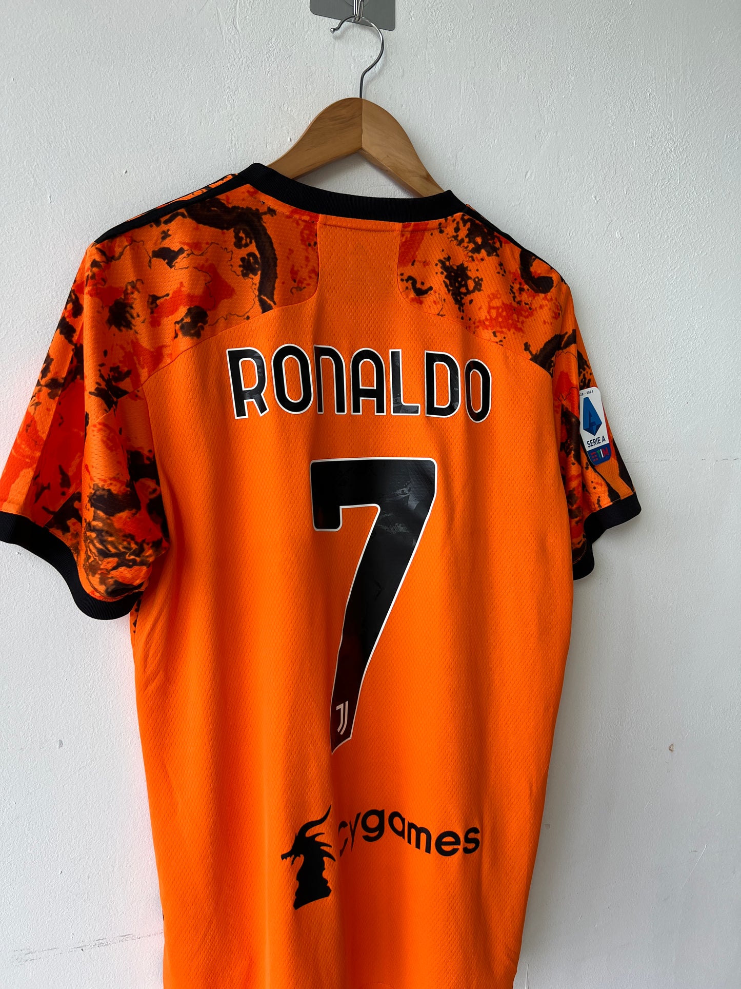 Juventus 2020-21 Third Shirt Ronaldo #7 (NEW) (M)