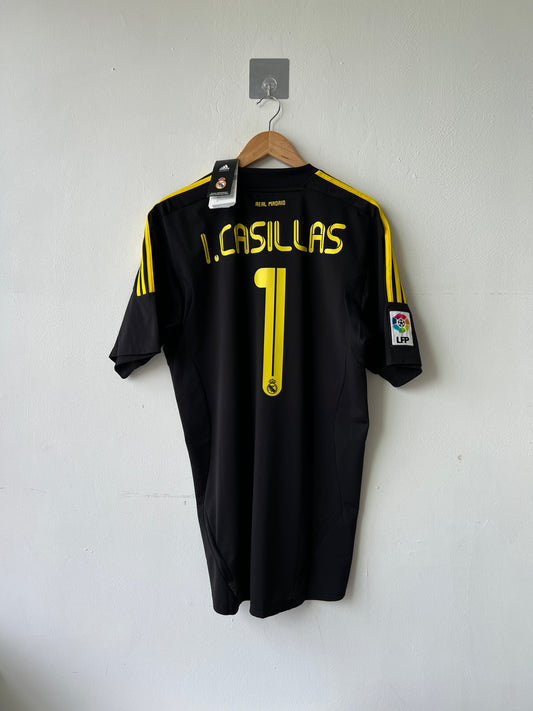 (L) Real Madrid 2011-12 GK Away Shirt I. Casillas #1 (NEW)
